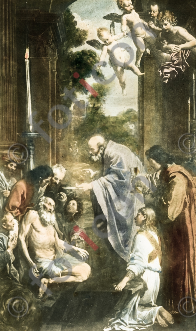 Die Kommunion des Hl. Hieronymus  | The communion of St. Jerome - Foto foticon-simon-147-023.jpg | foticon.de - Bilddatenbank für Motive aus Geschichte und Kultur